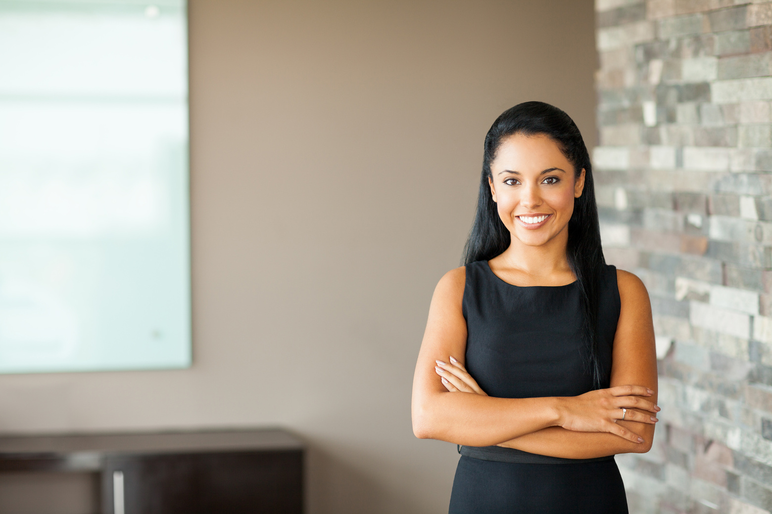 Hispanic business woman